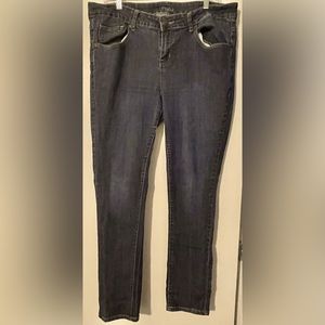 Rue21 Mid Rise Skinny Jean Size 16R